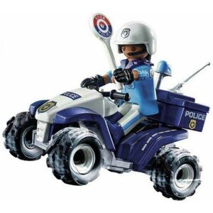 Ripa Fordonsspel Playmobil Speed Quad City Action 71092 Polis (21 pcs)