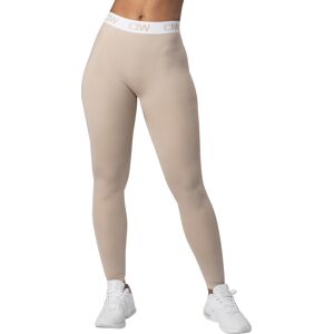 ICANIWILL Women's Define Logo Seamless Tights Sand/White S, Sand/White