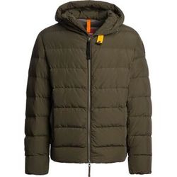 Parajumpers Men's Cassian Hooded Down Jacket Deep Moss S