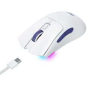 Havit MS966WB trådlös gamingmus med USB-C och Bluetooth (vit)