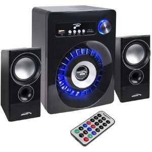 Audiocore AC910 2.1 högtalarsystem datorhögtalare med 3.5 mm och bluetooth