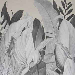 17 Stories Priode A Tropical Forest Design 4-Panel Wall Mural 2.7m height x 280cm width Almond 270cm L X 280cm W
