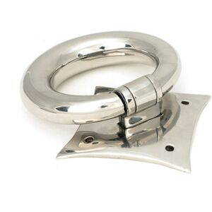 From The Anvil Door Knocker Polished Marine 11.4cm H X 11cm W X 3.2cm D