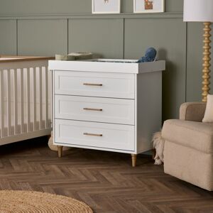 Obaby Orla Changing Unit - White White 96.1cm H X 92cm W X 19.6cm D