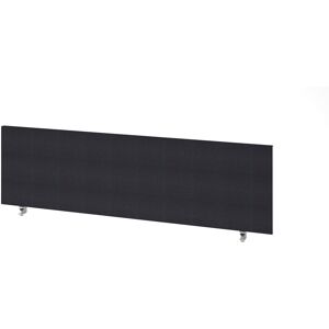 Brayden Studio Tibay Desk Divider Black 400cm H x 1,400cm W