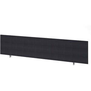 Brayden Studio Tibay Desk Divider Black 400cm H x 1,800cm W