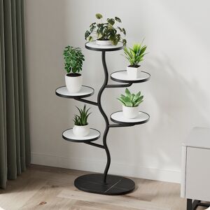 17 Stories Taegyn Plant Stand Black