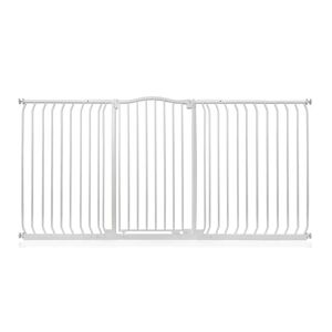 Symple Stuff Aivry Baby Gate white 103.0 H x 197.0 W x 4.0 D cm