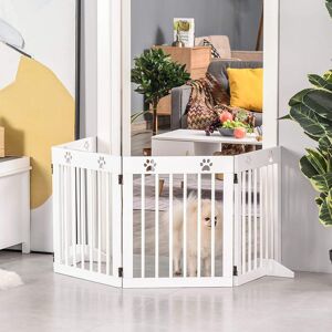 Archie & Oscar Bryson Free Standing Pet Gate 61cm H X 204cm W X 30cm D