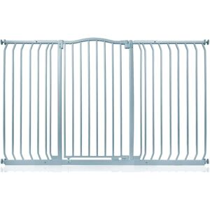 Symple Stuff Aivry Baby Gate gray 103.0 H x 161.0 W x 4.0 D cm