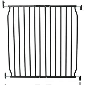 Safetots Safety Barrier Baby Gate gray/black 78.0 H x 90.0 W x 1.5 D cm