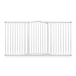 Symple Stuff Aivry Baby Gate white 103.0 H x 188.0 W x 4.0 D cm