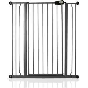 Symple Stuff Child and Pet Safety Baby Gate Grey 104cm H x 101.9cm W x 4cm D