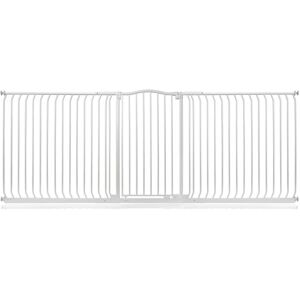 Symple Stuff Aivry Baby Gate white 103.0 H x 280.0 W x 4.0 D cm