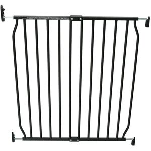 Safetots Safety Barrier Baby Gate gray/black 78.0 H x 100.0 W x 1.5 D cm