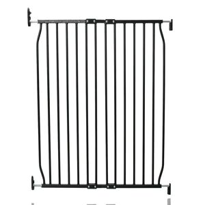 Safetots Eco Screw Fit Stair Extra Tall Baby Gate black 100.0 H x 80.0 W x 1.5 D cm