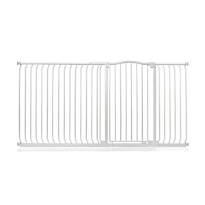 Symple Stuff Aivry Baby Gate White 198 - 207cm