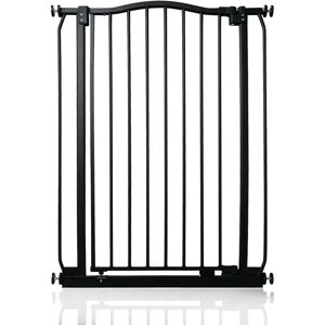 Symple Stuff Aivry Baby Gate black 103.0 H x 80.0 W x 4.0 D cm