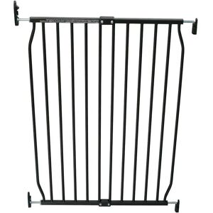 Safetots Eco Screw Fit Stair Extra Tall Baby Gate gray/black 100.0 H x 90.0 W x 1.5 D cm