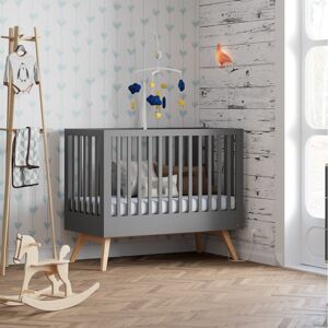 Isabelle & Max Horta Cot Bed gray 99.0 H x 75.0 W cm