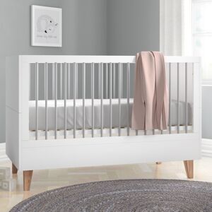 Hashtag Home Kamren Cot Bed brown 97.0 H x 75.0 W cm