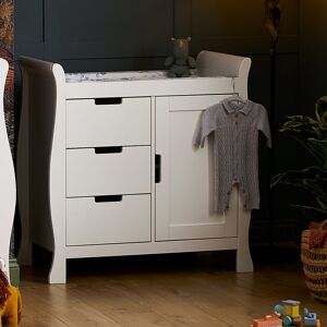Obaby Stamford Changing Unit White 91cm H X 90cm W X 50cm D