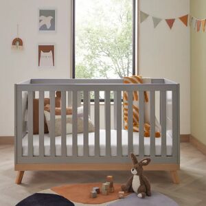 BabyMore Mona Cot Bed gray 89.0 H x 76.0 W x 145.0 D cm
