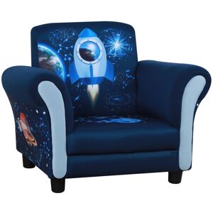 Isabelle & Max Karine Children's Chair Blue 46.5cm H X 59.5cm W X 43cm D