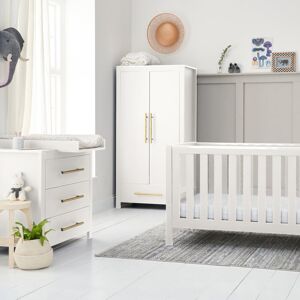 Tutti Bambini Tivoli 3 Piece Room Set - White White 70 x 140 cm