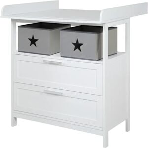 roba Hamburg Changing Table Dresser white