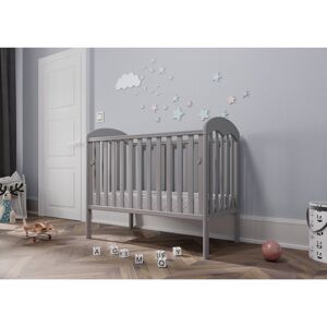 Harriet Bee Lilibet Cot Grey Grey Standard