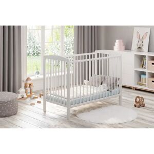 Nordville Amelie Cot Bed brown 87.0 H x 125.0 W x 65.0 D cm