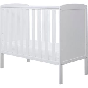 Ickle Bubba Coleby Space Saver Cot - White White Standard