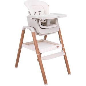 Tutti Bambini Nova High Chair (Colour:Scandinavian Walnut/Ecru)