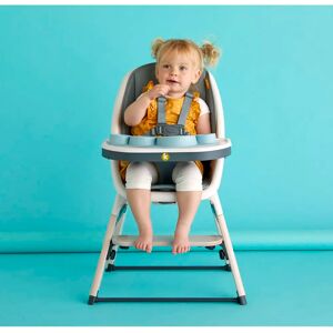 Koo-Di Tiny Taster 3 in 1 High Chair brown/gray 98.0 H x 63.0 W x 60.0 D cm