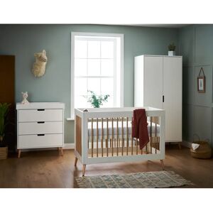 Obaby Maya Mini 3-Piece Nursery Furniture Set blue/brown/gray