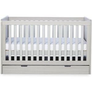 Ickle Bubba Pembrey Cot Bed and Under Drawer Ash Grey Standard