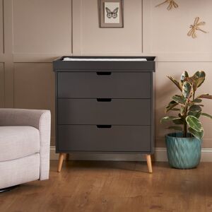 Obaby Maya Changing Unit Gray/Beige 91.5cm H X 83cm W X 49.5cm D