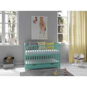 Mack + Milo Amburgey Cot with Mattress Matte Mint