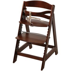 roba High Chair Sit Up 3, Various Colours brown 78.5 H x 44.5 W x 54.0 D cm