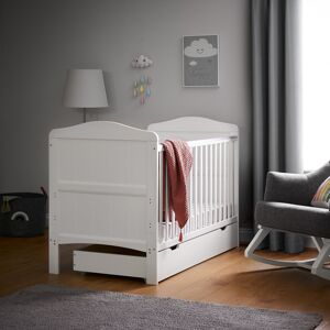 Obaby Whitby Cot Bed & Underdrawer White