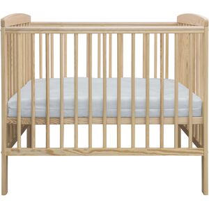 Kinder Valley Sydney Mini Cot with Mattress Natural