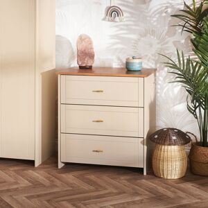 Obaby Evie Changing Unit Cashmere 92cm H X 83.5cm W X 50cm D