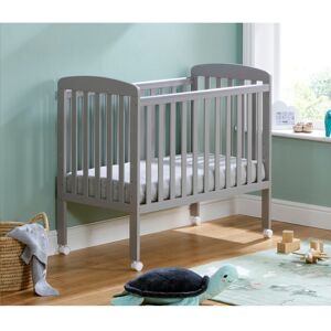 BabyMore Space Saver Cot Grey L 104 x D 55 x H 86 cm (without wheels);L 104 x D 55 x H 91 cm (with wheels)