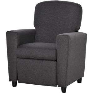 Isabelle & Max Petworth Children's Chair and Ottoman Grey 67cm H X 50cm W X 55cm D