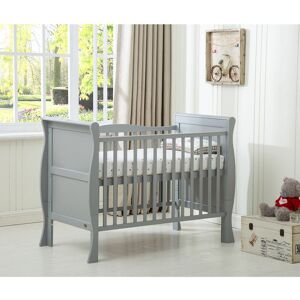 Mack + Milo Bernhardt Cot Bed with Mattress Grey Standard