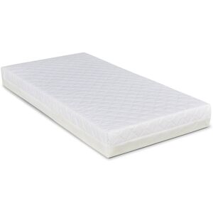 Ickle Bubba Premium Sprung Cot Mattress 100 x 50cm White