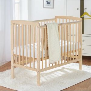 Mack + Milo Alexia Mini Cot with Mattress brown 91.0 H x 58.0 W cm