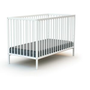 Isabelle & Max Stacie Cot Bed White/Grey Standard