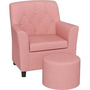 Isabelle & Max Lampley Children's Sofa / Sectional Pink 50.5cm H X 45cm W X 43cm D